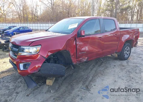 2016 Chevrolet Colorado Z71 из США, поврежденный, VIN 1GCGTDE30G1246597
